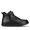 REGAN-G Men's Leather Boots Black