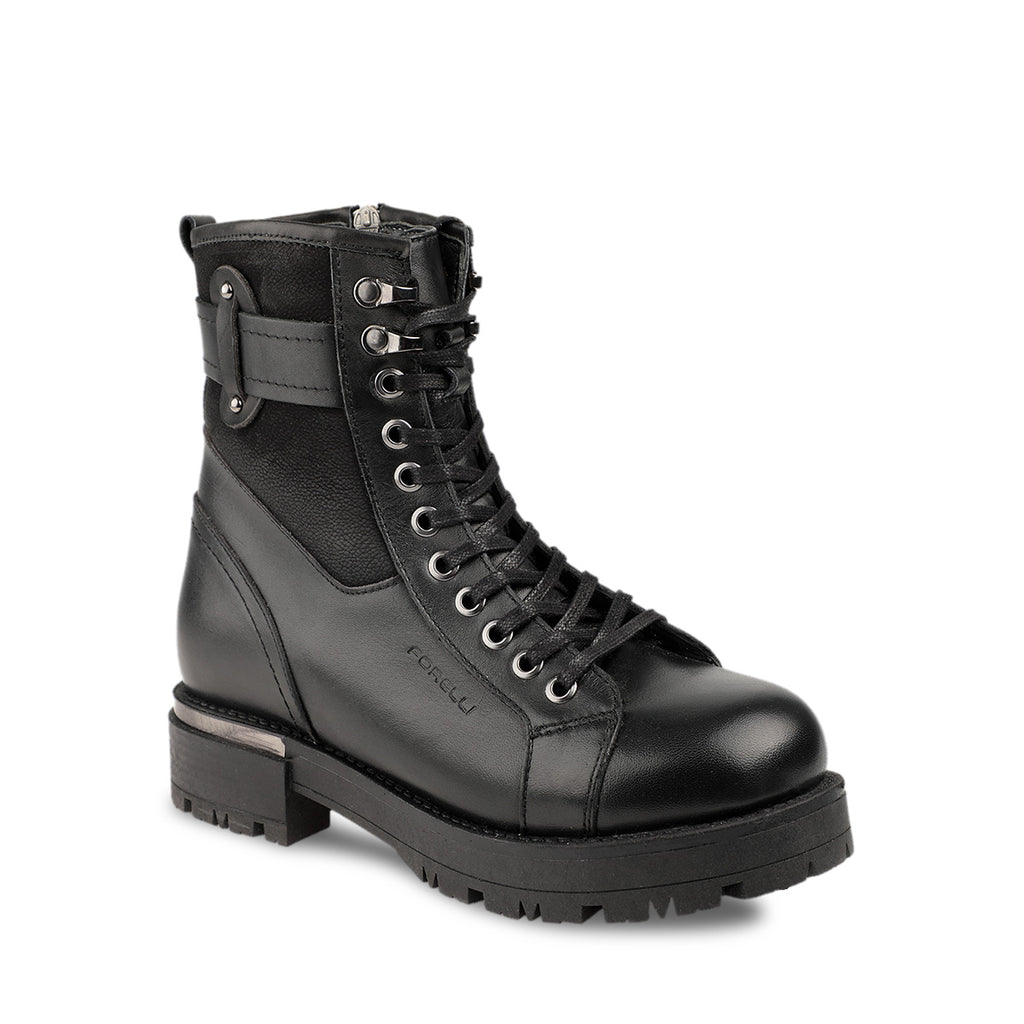 REX-G Women's Leather Boots Black