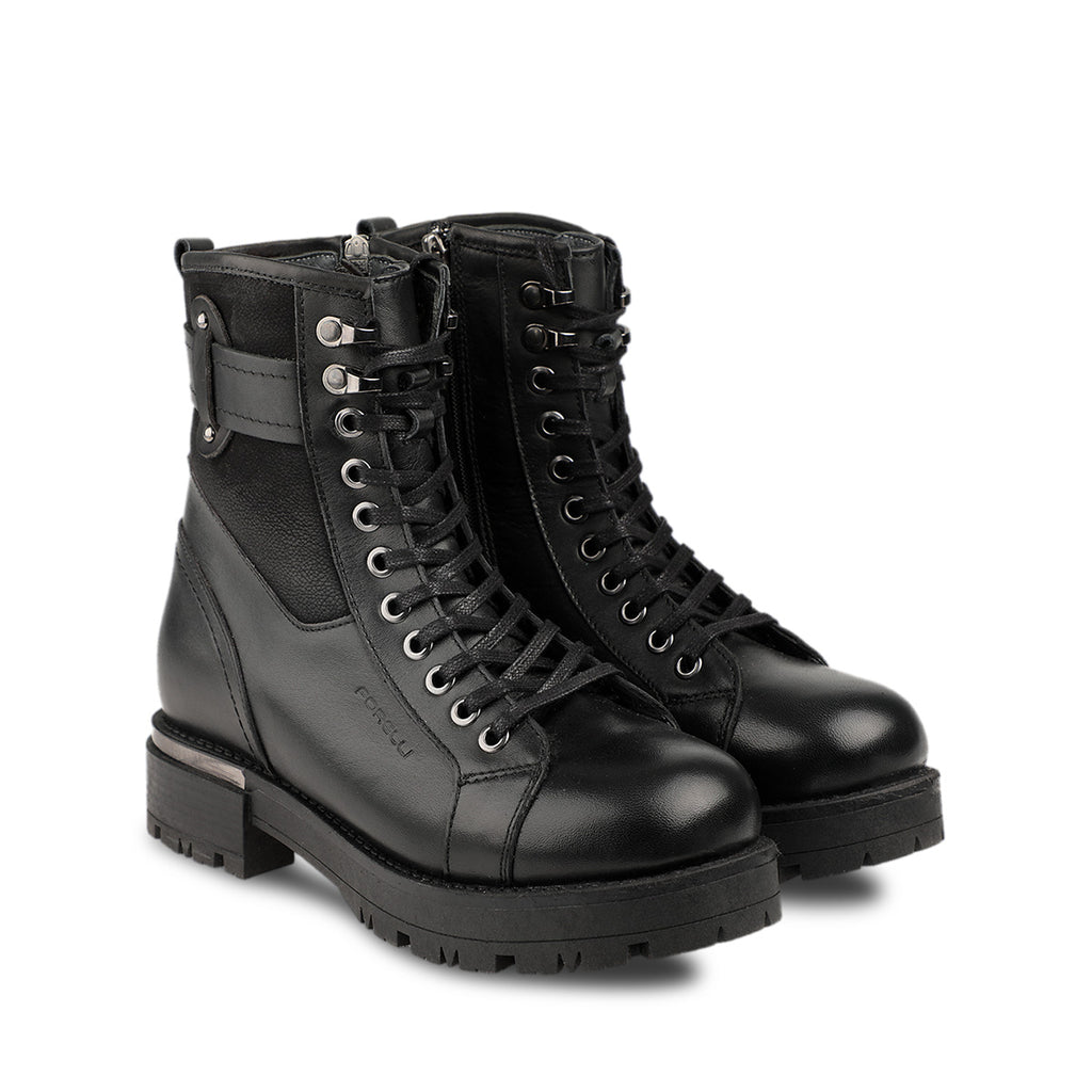 REX-G Women's Leather Boots Black