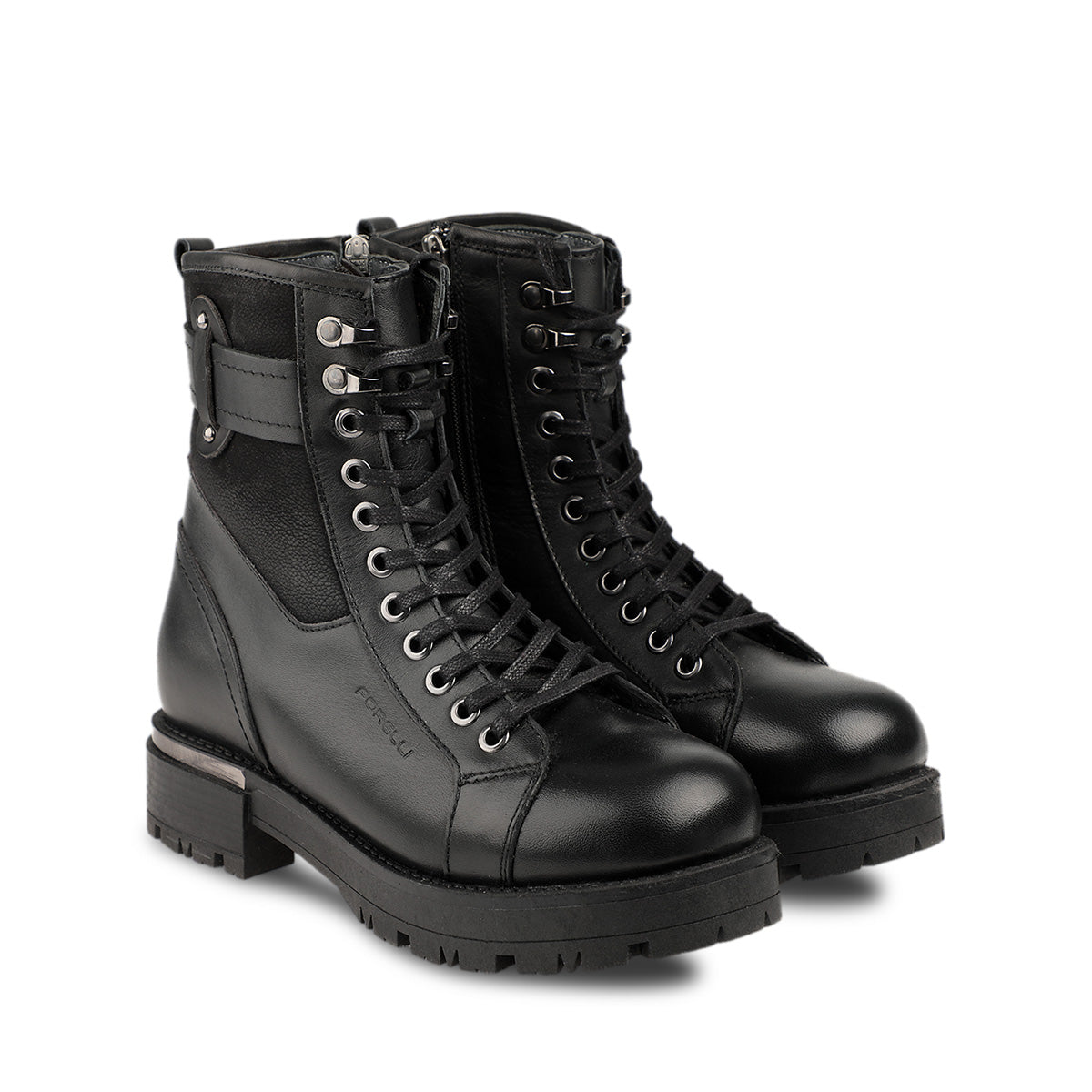 REX-G Women's Leather Boots Black
