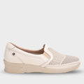 VINKA-G Women's Leather Shoes Beige