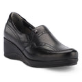 VIOLET-G Women's Leather Shoes Black