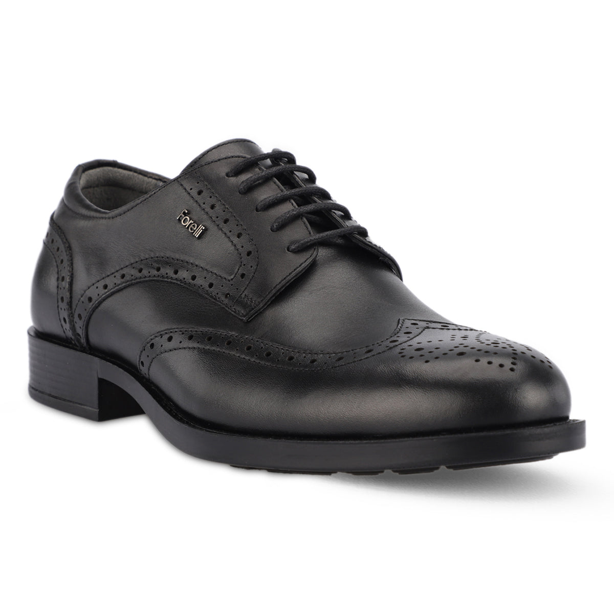 YORK-G Men's Leather Shoes Black